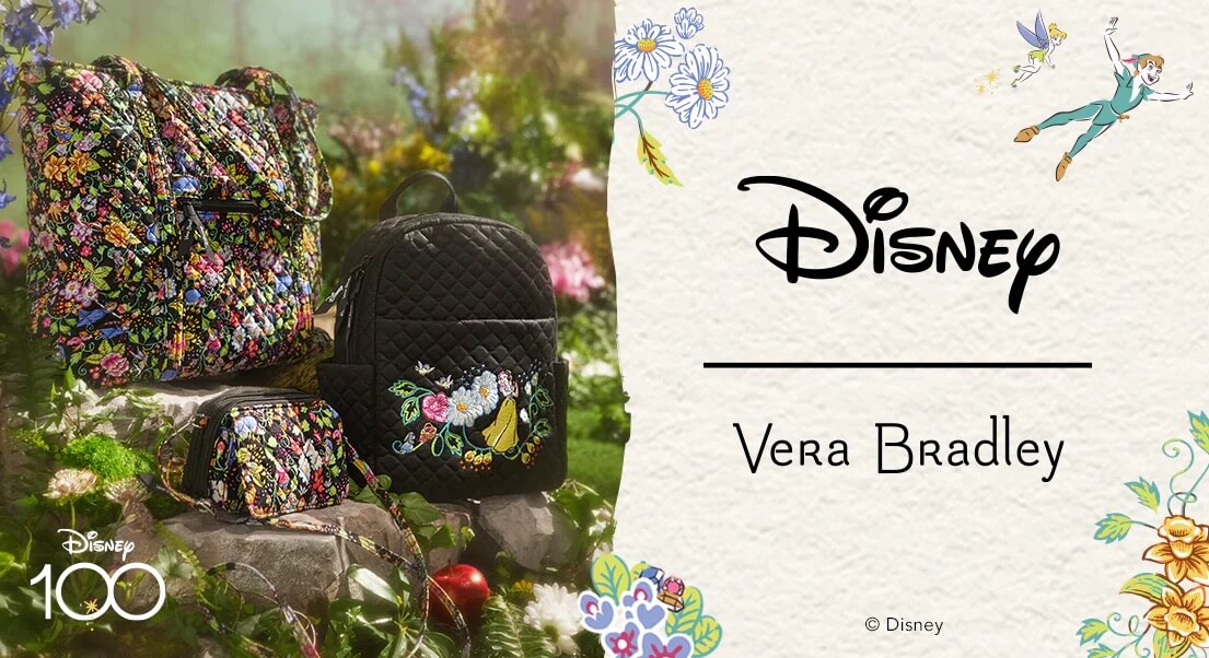 Vera Bradley Disney100, Vera Bradley&#8217;s Disney100 Collections are a Fairy Tale Come True