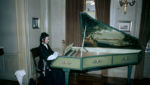 A harpsichord featuring a hand-painted scene of New Orleans Harbor in the 19th century was just one of the design details inside Club 33 when it opened on June 15, 1967 – Photo courtesy of D23