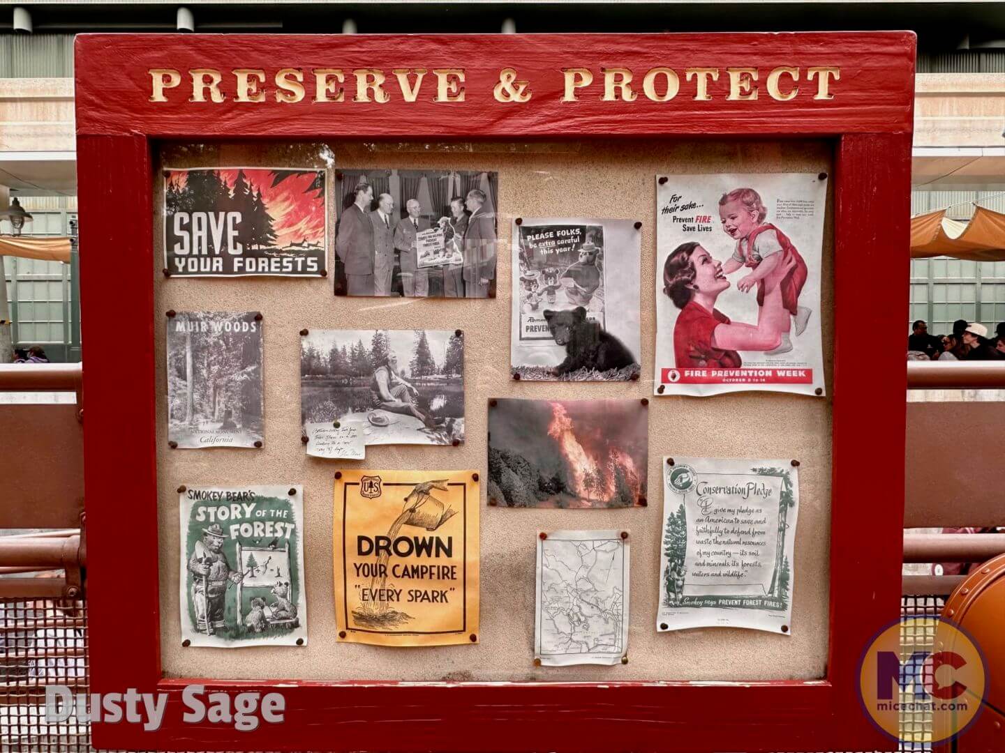Environmental bulletin board