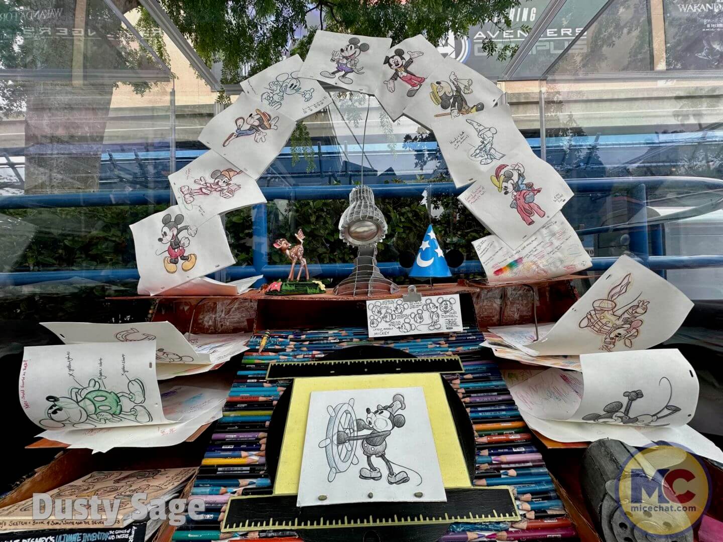 Disneyland, Earth Month, Environmental Art Challenge