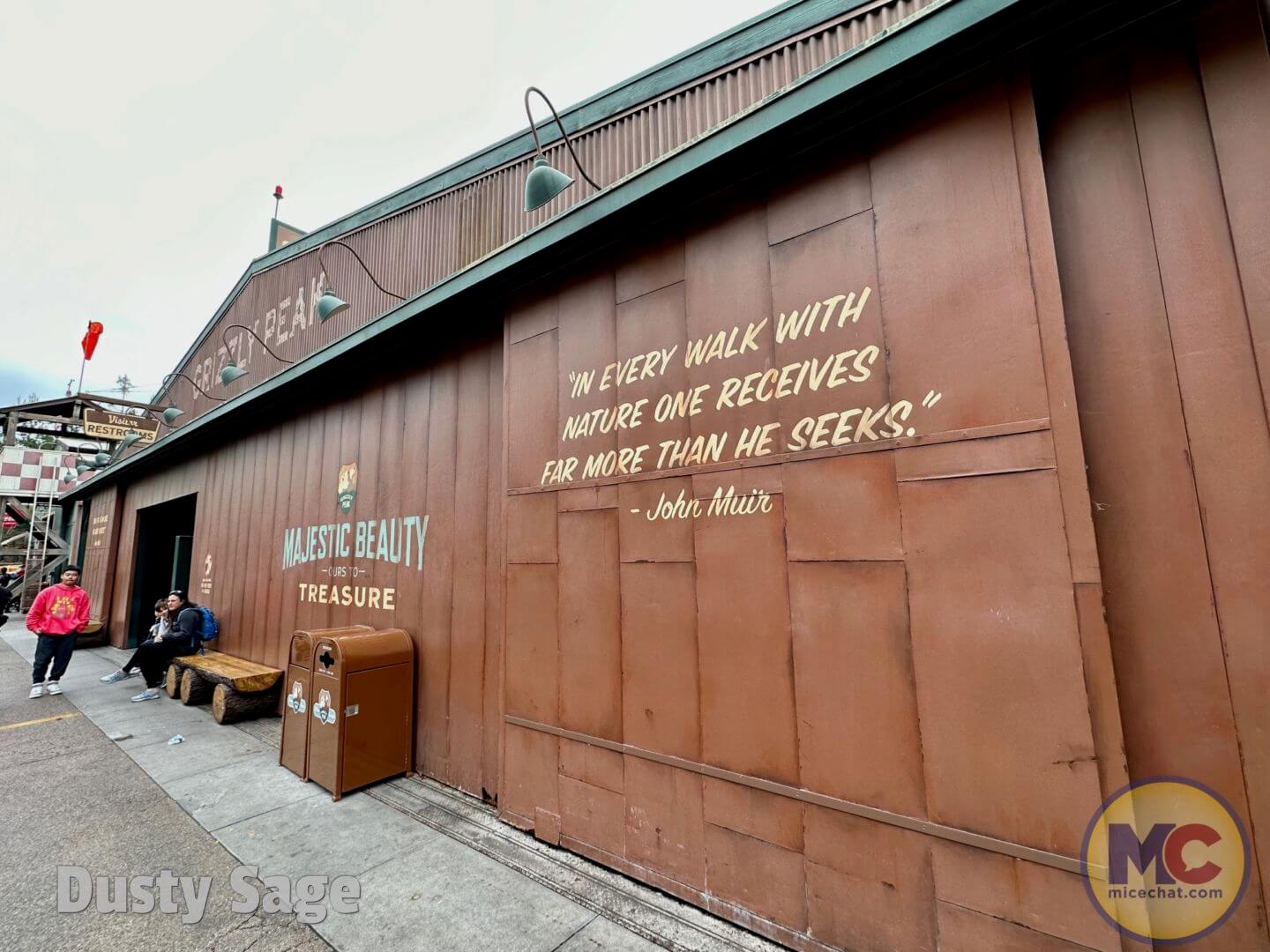 Disneyland John Muir quote
