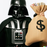 Darth Vader Bags of Money