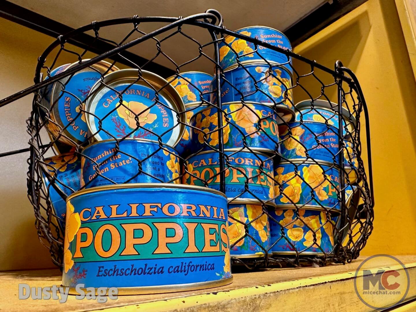 Disneyland, California Poppy seeds