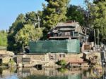 Disneyland Fantasmic Stage Covered