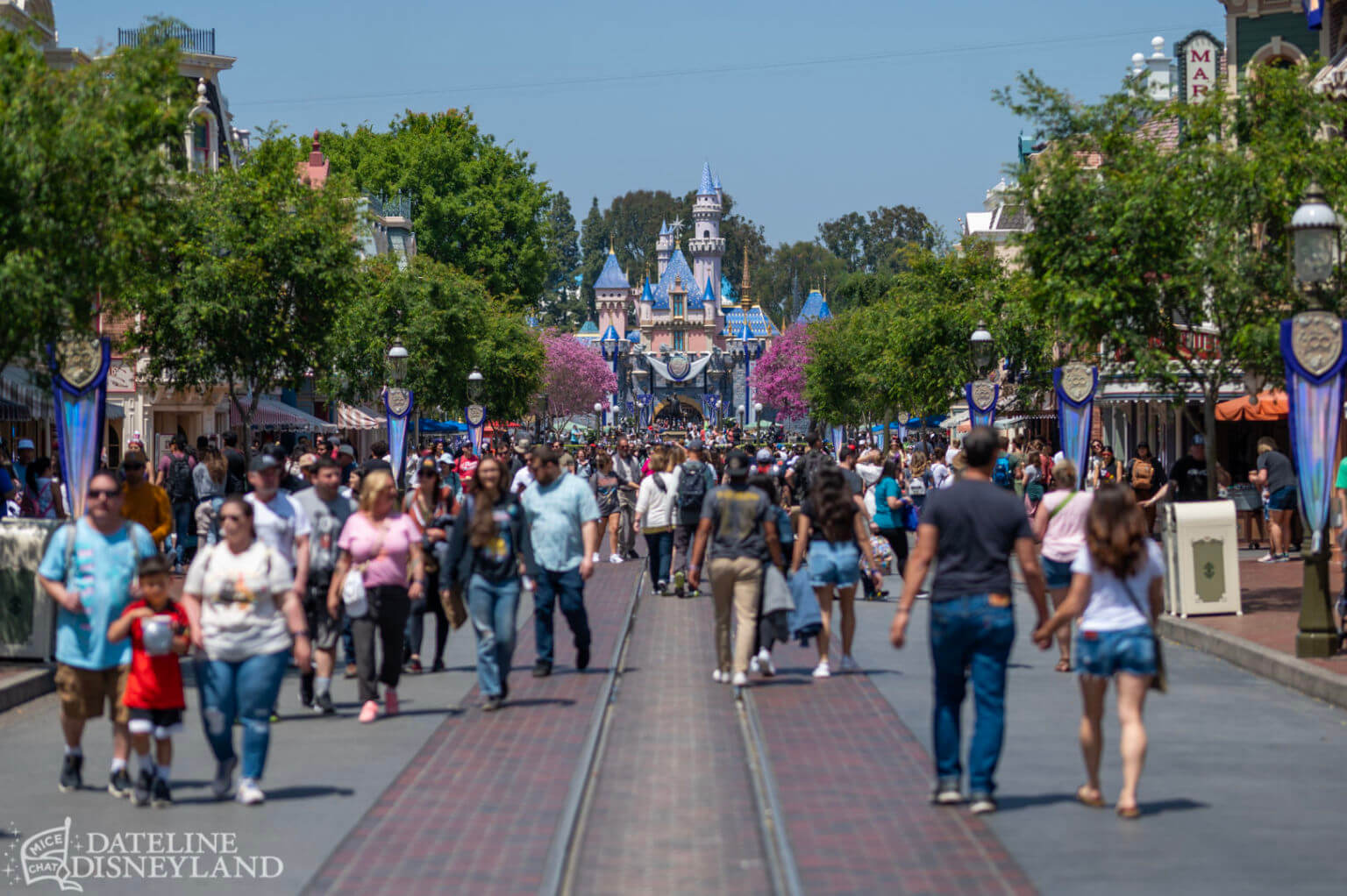 Disneyland In Spring Disneyland Update: Fantasmic Aftermath, Spring Things & Construction Views
