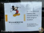 Disneyland News shopping wonderground temporary location closed sign MiceChat