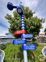 Disneyland News tomorrowland visual sign MiceChat