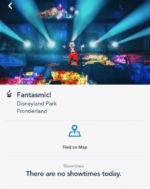 Disneyland fantasmic fire no showtimes