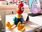 Disneyland-shoulder pal plush-moana-hei hei