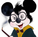 Mickey Mouse as Harry Potter