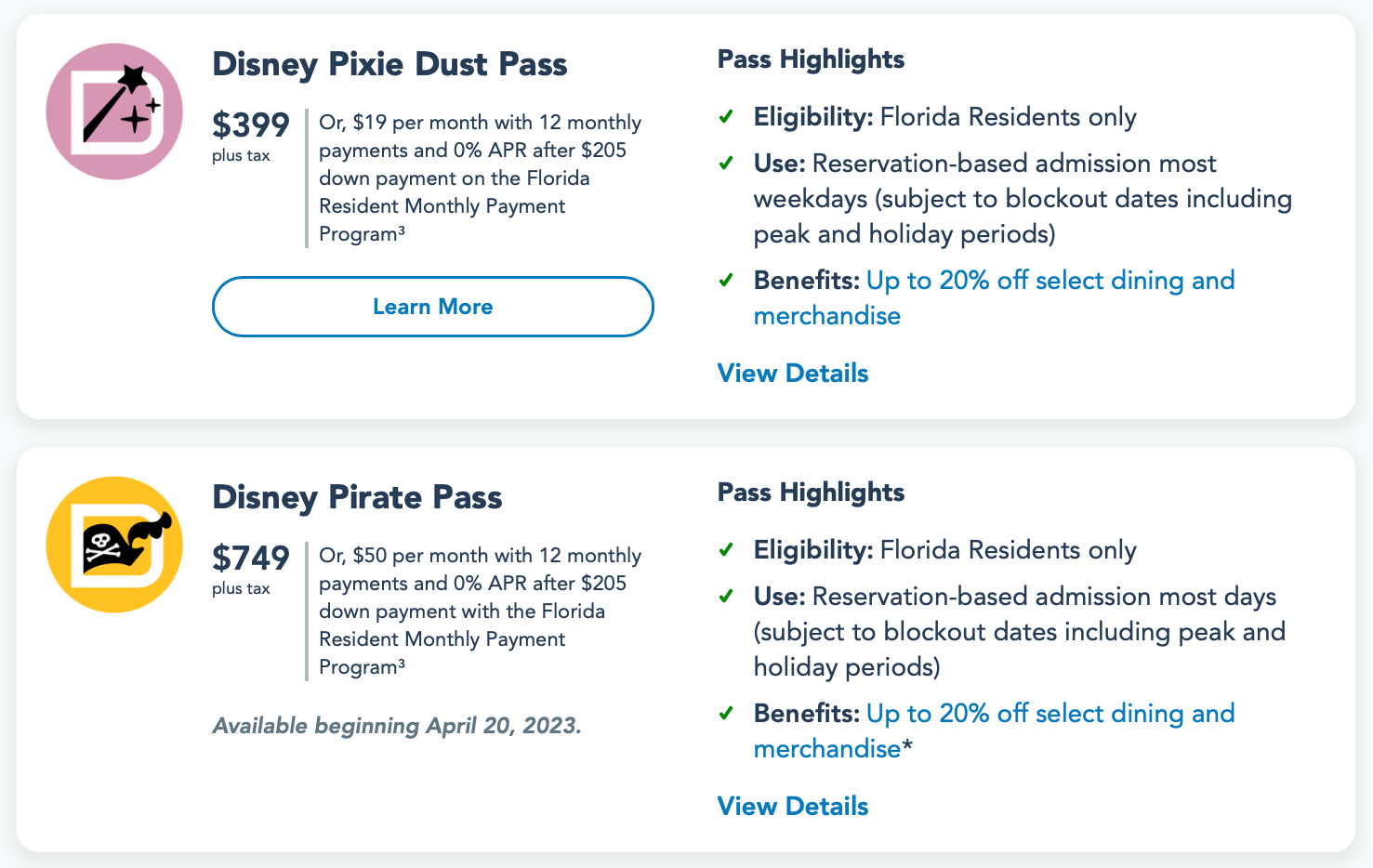 , Annual Passes Return to Walt Disney World!