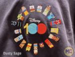 disneyland-disney100 merchandise-Disney Unified Characters Collection-womens hoodie-detail