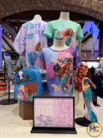 disneyland-live action little mermaid merchandise-world of disney display