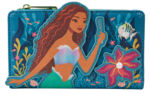 live action little mermaid merchandise-loungefly ariel flap wallet