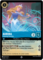 ravensburger-Disney-Lorcana-the first chapter-aurora dreaming guardian card