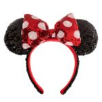 shopdisney-sequin classic minnie ear headband