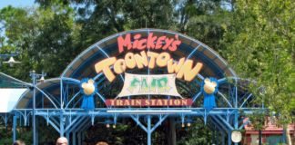 Yesterland: Mickey’s Toontown Fair Train Station