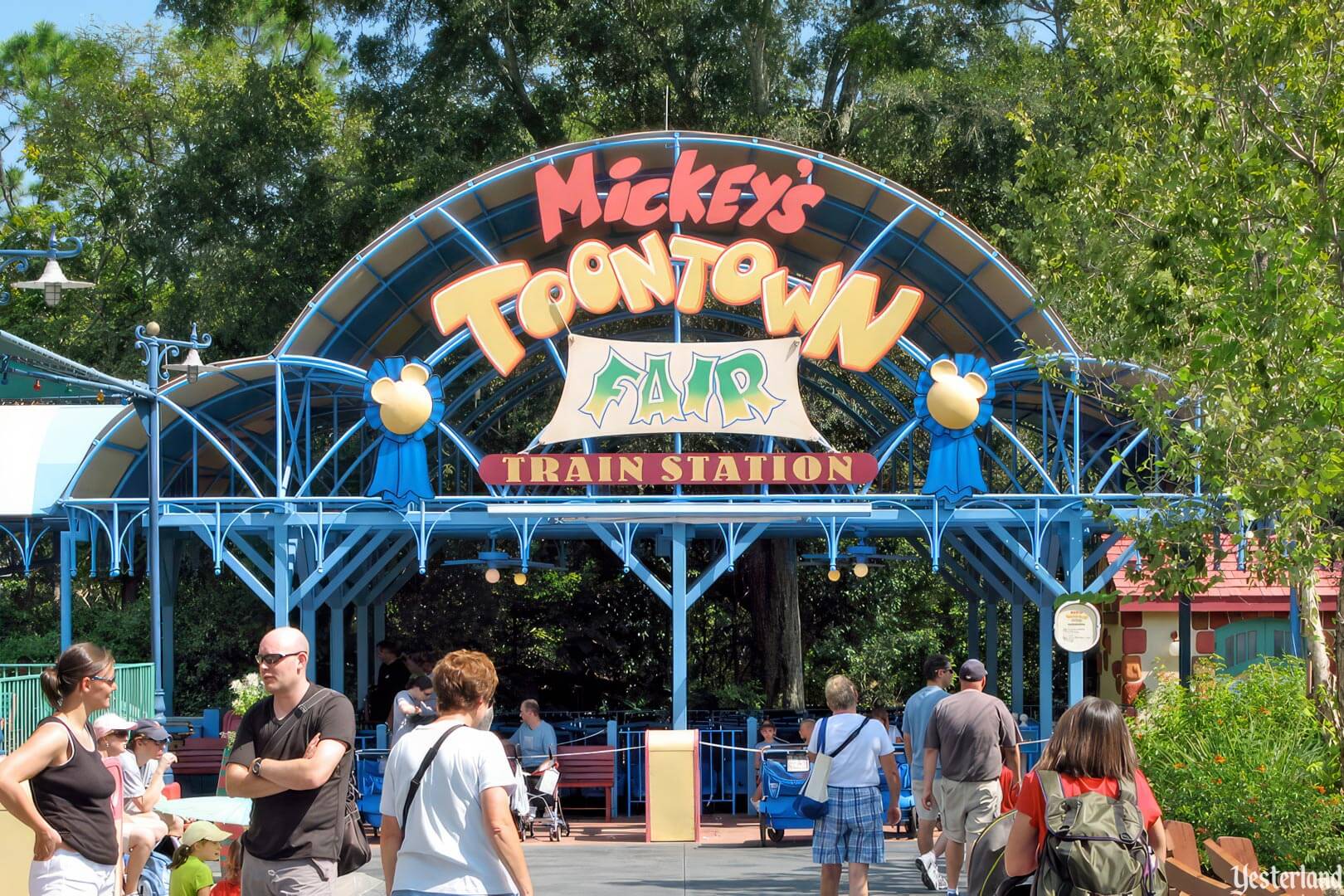 Yesterland: Mickey’s Toontown Fair Train Station