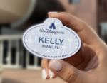 Walt Disney World name tag