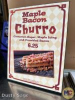 Disneyland News food churro maple bacon sign MiceChat