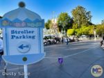 Disneyland News stroller parking sign MiceChat