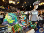 Disneyland-star wars day may the fourth 2023 merchandise-under the twin suns artist collection by jeff granito-star trader store display