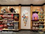 Pixar Place Hotel merchandise and mural