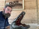 Tiana’s Bayou Adventure Disneyland New Orleansdusty aligator cajun encounters statueMiceChat