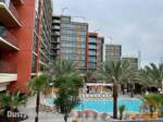 Villas at the Disneyland Hotel Pool 2