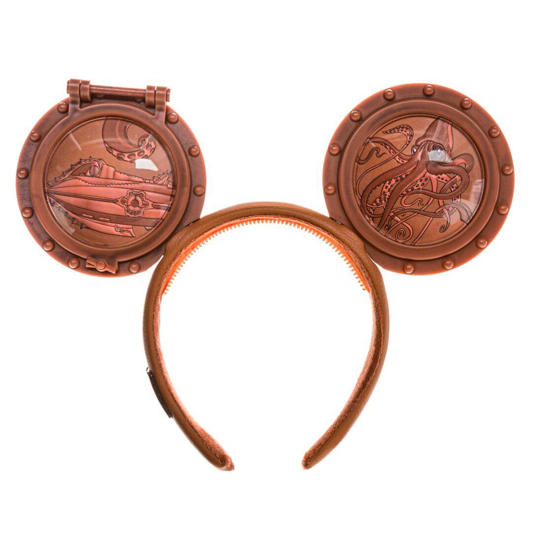 This is the front side of the 20,000 Leagues Under the Sea Ear Headband from the Disney100 Decades 50s Collection.