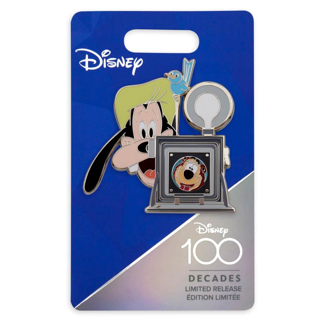 This is the Disney100 Decades 50s Collection trading pin with Goofy and Humphrey Bear from "Hold that Pose."