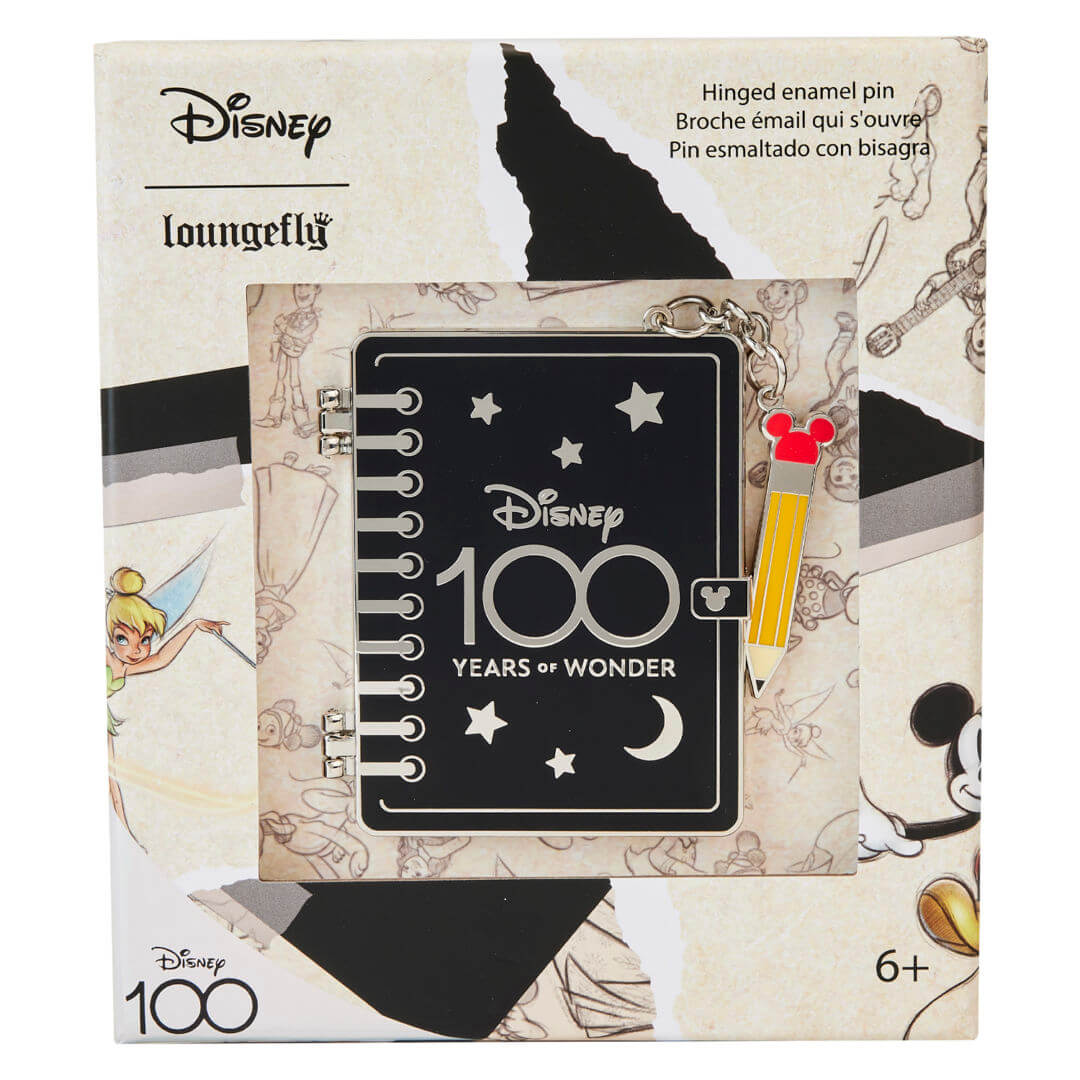 Loungefly Sketchbook Collection, Drawn to Life &#8211; Loungefly&#8217;s Disney100 Sketchbook Collection!