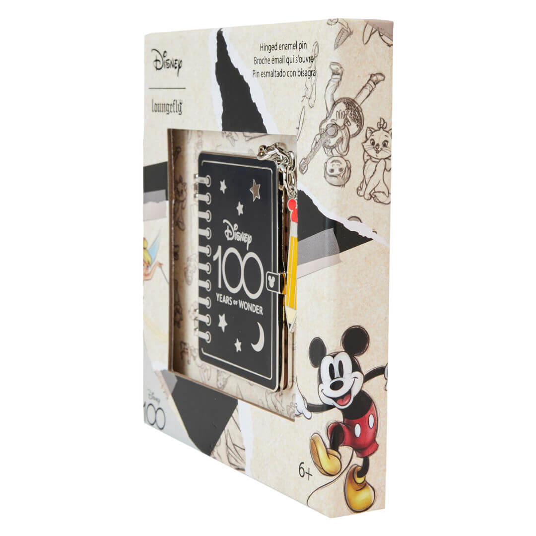 Loungefly Sketchbook Collection, Drawn to Life &#8211; Loungefly&#8217;s Disney100 Sketchbook Collection!