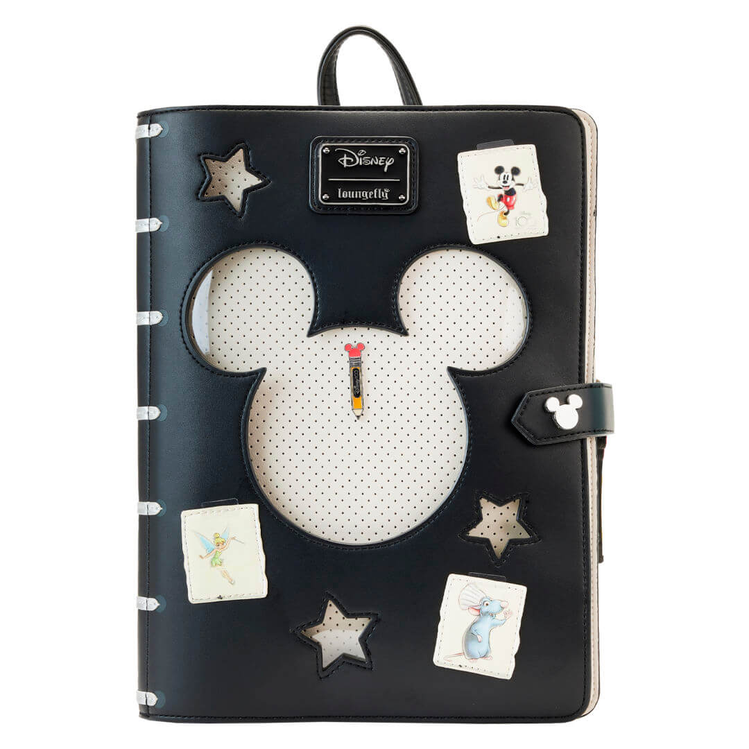 Loungefly Sketchbook Collection, Drawn to Life &#8211; Loungefly&#8217;s Disney100 Sketchbook Collection!