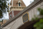 Disneyland Main Street USA Here You Leave Today plaque entrance tunnel DSC_8560-X5