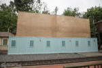 Disneyland New Orleans Square Railroad station fire damage repair construction DSC_7899-X5