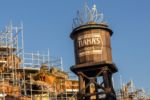 Tianas Bayou Adventure Water Tower Installed