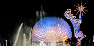 Epcot’s Icon Tower at Spaceship Earth