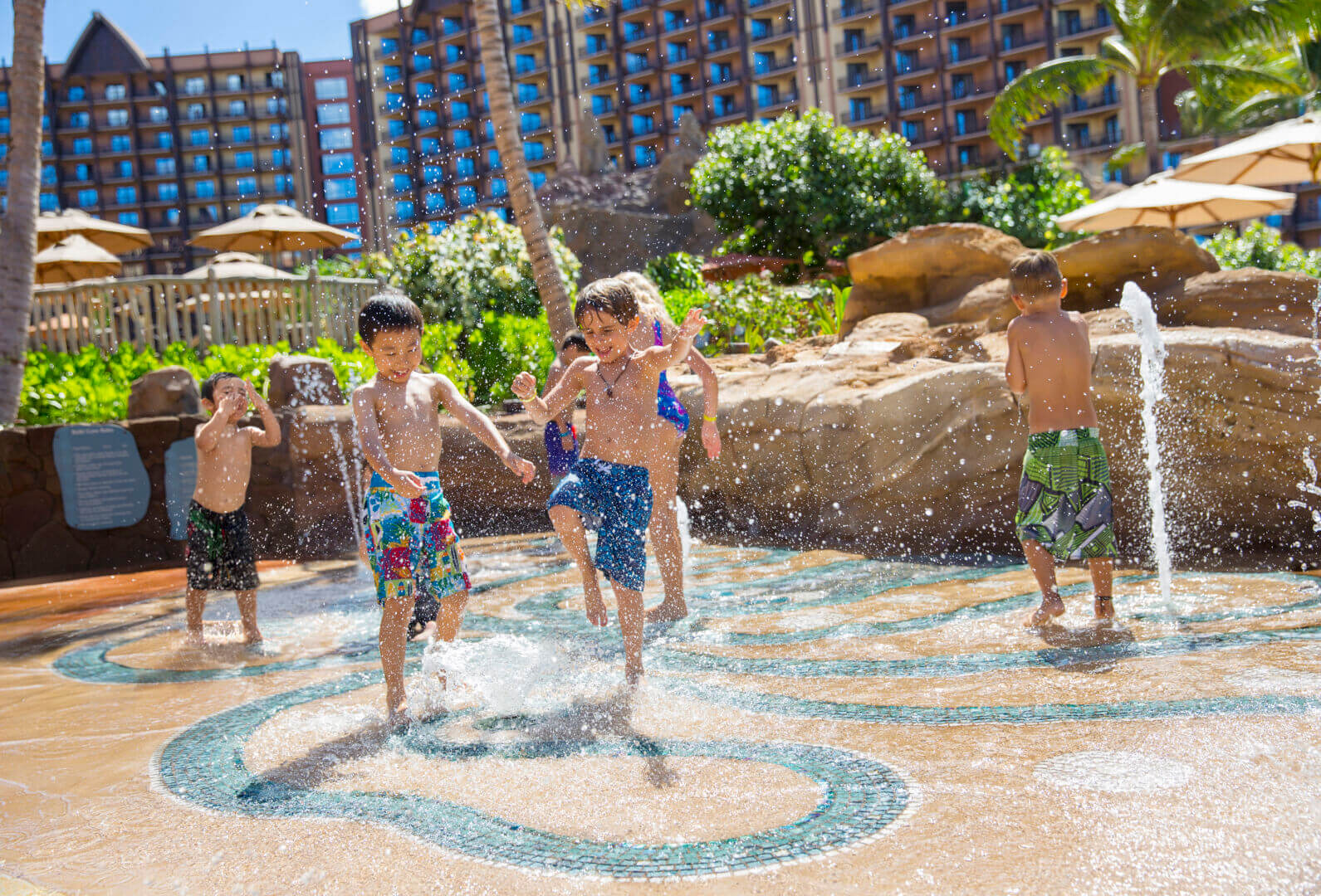 Kids Splash Zone at Disney Aulani