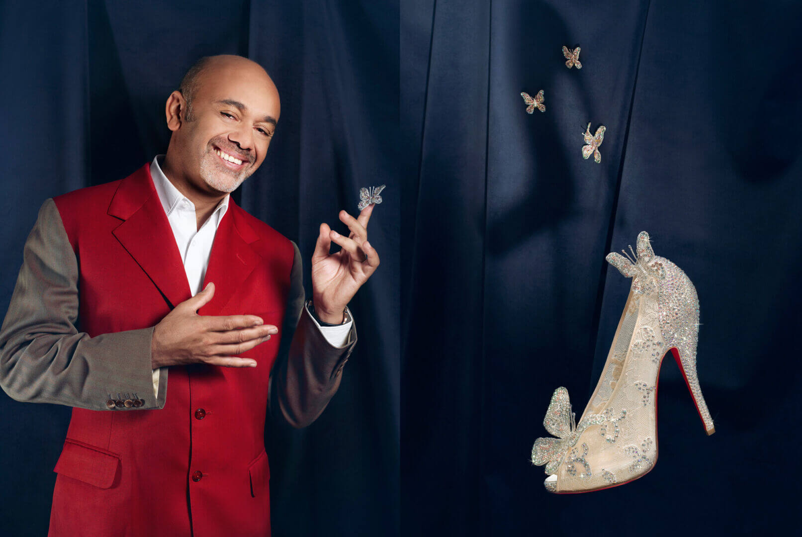 Christian Louboutin Cinderella-inspired shoes