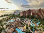 Disney Aulani pools at sunset