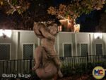 Disneyland News construction tianas palace statue MiceChat