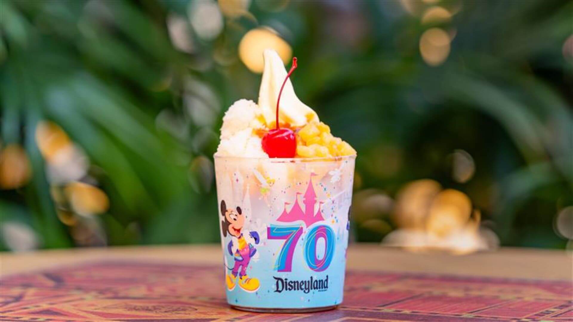 DOLE Whip Disney Parks, Disneyland Unveils Exclusive New DOLE Whip Peach Sundae!