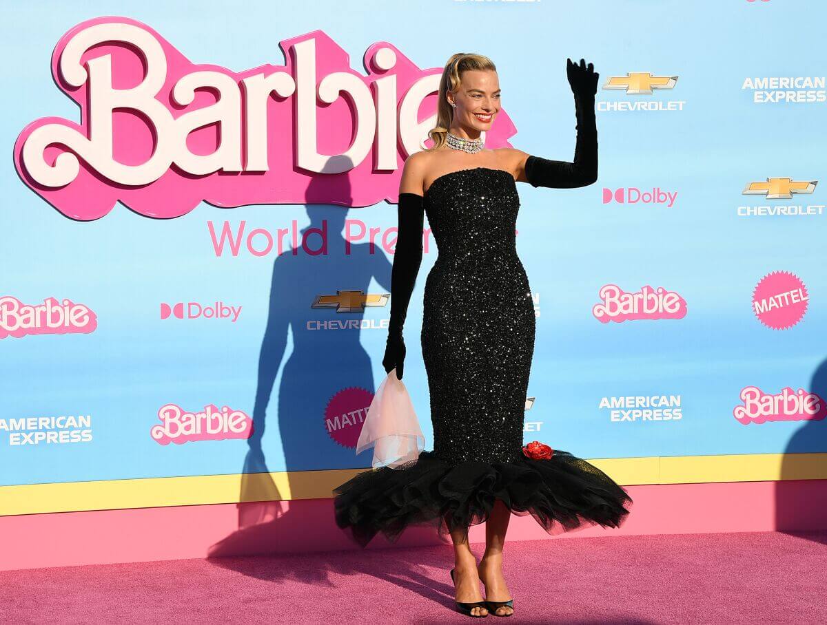 Margot Robbie at Barbie Premiere