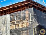 Universal Studios Hollywood construction old candy shop closeup