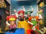 Universal Studios Hollywood nintendo world character shirts and power up bands