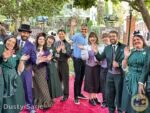 haunted mansion premiere josh damaro with mansion cast