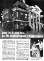Haunted Mansion Vintage Ad
