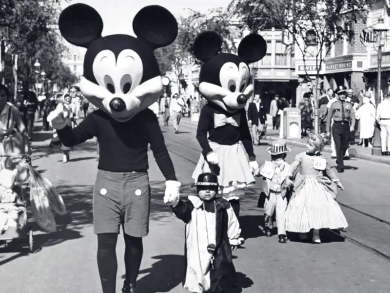 Parade of Pumpkins Disneyland 1959