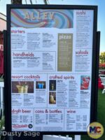 Disneyland News Construction Downtown Disney splitsville alley menu 2 MiceChat